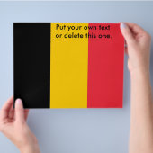 Folder met vlag van België (Hand)