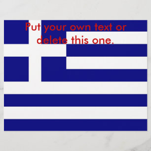 Folder met vlag van Griekenland