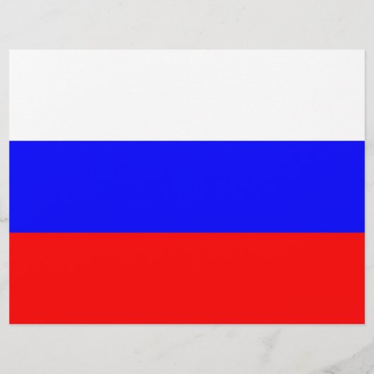 Folder met vlag van Rusland (Achterkant)