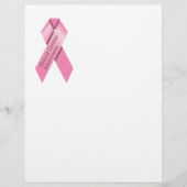 Folder over borstkankerbewustzijn (Voorkant)