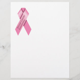 Folder over borstkankerbewustzijn