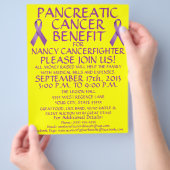 Folder voor alvleesklierkanker voordeel (Hand)