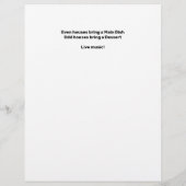Folder voor buurtfeest (Achterkant)
