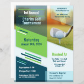 Folder voor Charity Golf Toernooi (Voorkant / Achterkant)