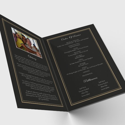 Folders Funeral Programme Divine Mercy Kaart