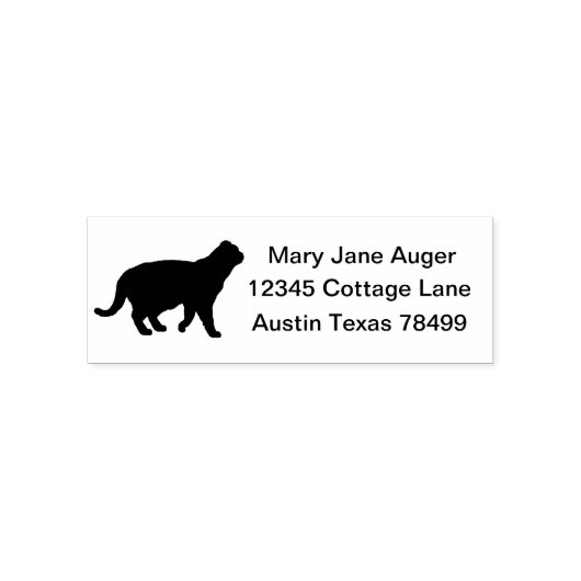 Foldex Cat gepersonaliseerd Zelfinktende Stempel (Design)