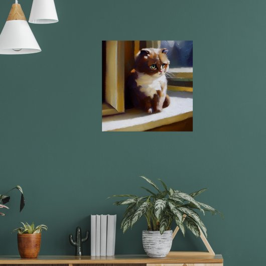 Foldex Cat Poster (Woonkamer 1)