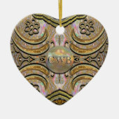 Foldiashire Victoriaans Chic Keramisch Ornament (Voorkant)