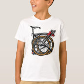 Folding Bike T-shirt (Voorkant)