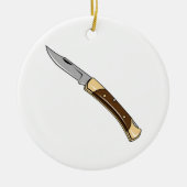 Folding Knife Keramisch Ornament (Voorkant)