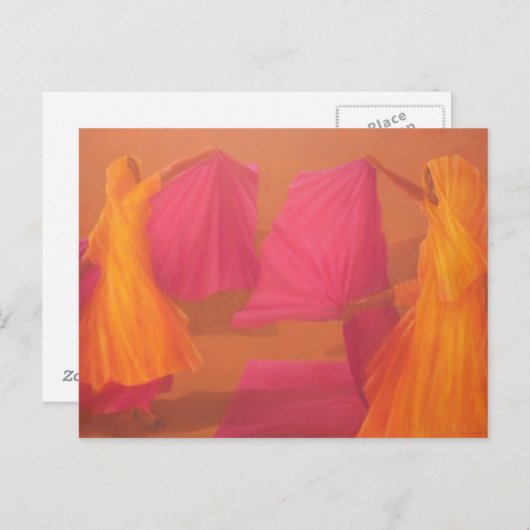 Folding Saris 2010 Briefkaart (Voorkant / Achterkant)