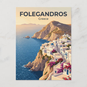 Folegandros Eiland Griekenland Briefkaart