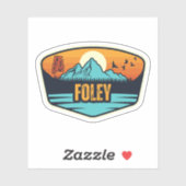 Foley, Alabama Sticker (Vel)