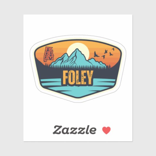 Foley, Alabama Sticker (Vel)