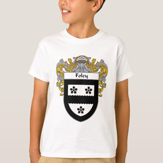 Foley Coat of Arms (Beheerd) T-shirt (Voorkant)