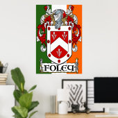 Foley Coat of Arms Print (Thuiskantoor)