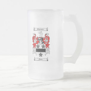 FOLEY FAMILY CREST - FOLEY COAT VAN WAPENS MATGLAS BIERPUL