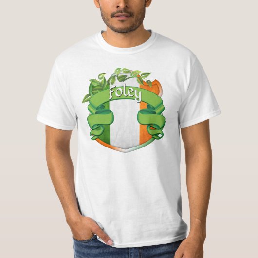 Foley Irish Shield T-shirt (Voorkant)