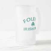 Foley's Ierse Pub Matglas Bierpul (Voorkant rechts)