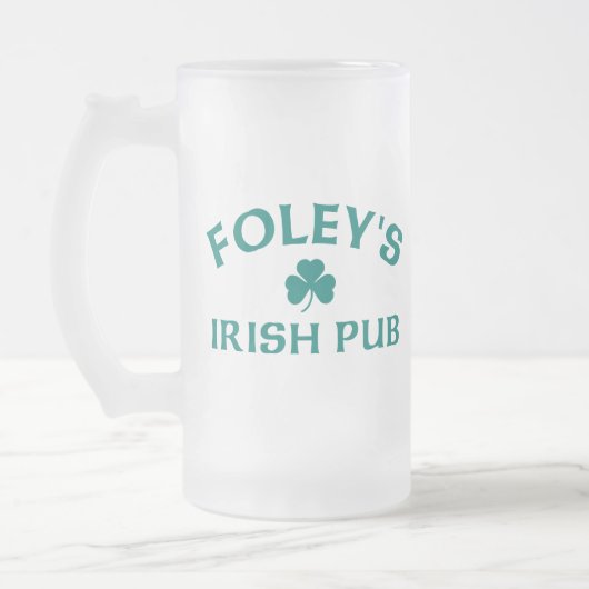 Foley's Ierse Pub Matglas Bierpul (Links)