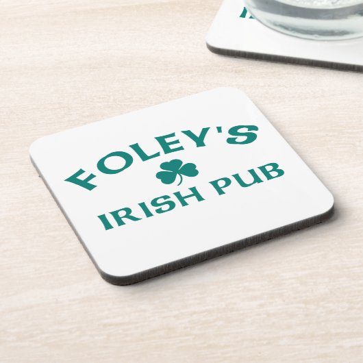 Foley's Irish Pub Bier Onderzetter (Linkerzijde)