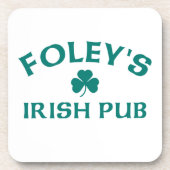 Foley's Irish Pub Bier Onderzetter (Voorkant)