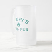 Foley's Irish Pub Matglas Bierpul (Voorkant links)