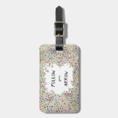 Folge deinem Pfeil Bagagelabel (Voorkant verticaal)