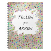 Folge deinem Pfeil Notitieboek (Voorkant)