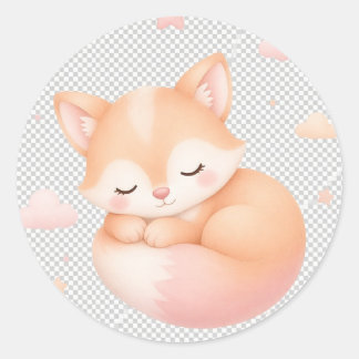 Folha de adesivos ronde sticker