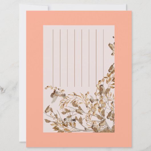 Folha pardais com envelope (Voorkant)