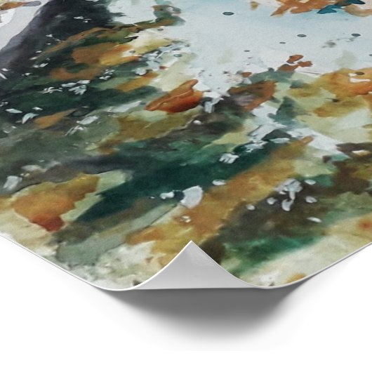 Folhas caídas poster (Hoek)