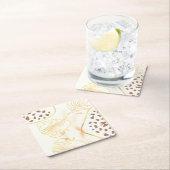 Folhas Douradas Kartonnen Onderzetters (Insitu)