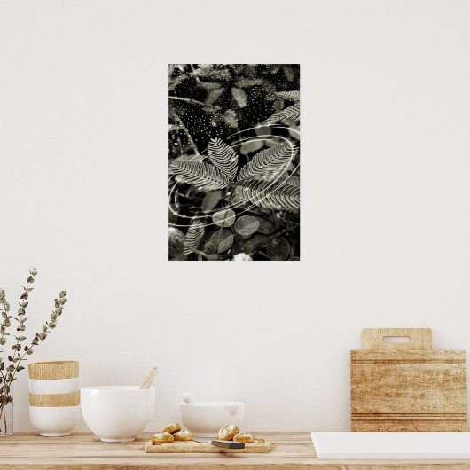 Folhas - Green Poster (Keuken)