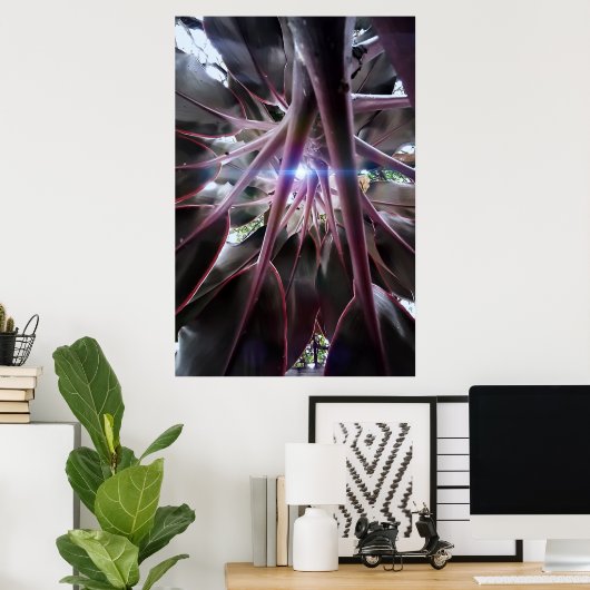 folhas roxas poster (Thuiskantoor)