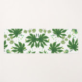 Folhas Verdes Yogamat (Voorkant (horizontaal))