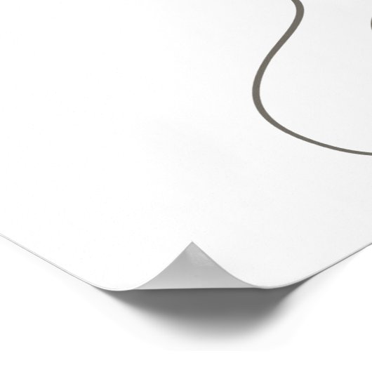 Foliage Baby Sprinkle Welkom Poster (Hoek)