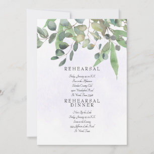 Foliage Bord Lavendel Splash Wedding Kaart