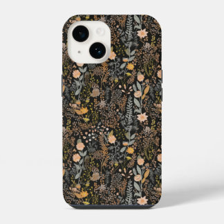 Foliage Botanical Wild Flowers Floral iPhone 14 Hoesje