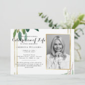 Foliage botanische fotografie van het leven kaart (Staand voorkant)