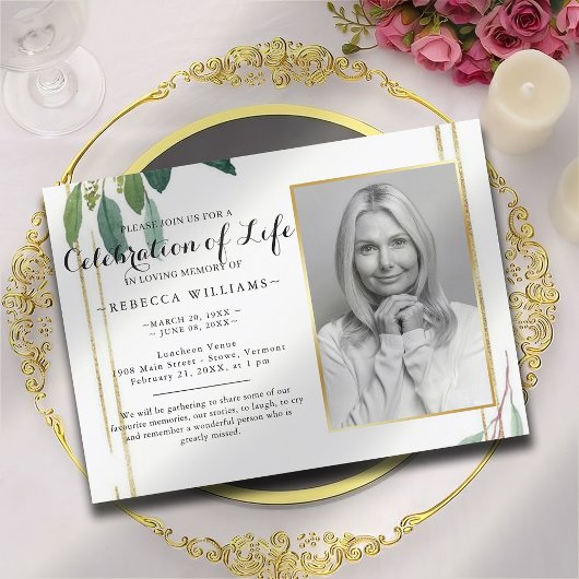 Foliage botanische fotografie van het leven kaart