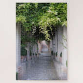 Foliage Covered Walkway, Spanje Legpuzzel (Verticaal)