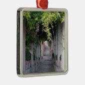 Foliage Covered Walkway, Spanje Metalen Ornament (Rechts)