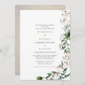 Foliage en katoenbride Ouders Glam Weddenschap Kaart