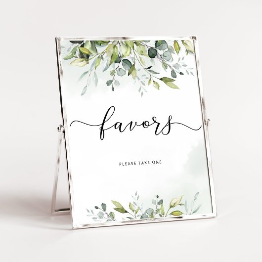 Foliage eucalyptus Favor, neem er een Poster