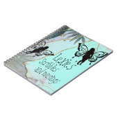 Foliage Fantasy feeën gepersonaliseerd Notitieboek (Linkerzijde)