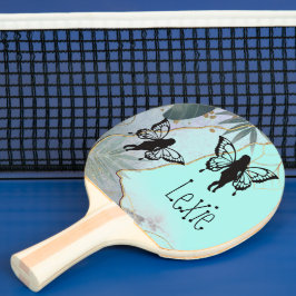Foliage Fantasy feeën gepersonaliseerd Tafeltennisbatje