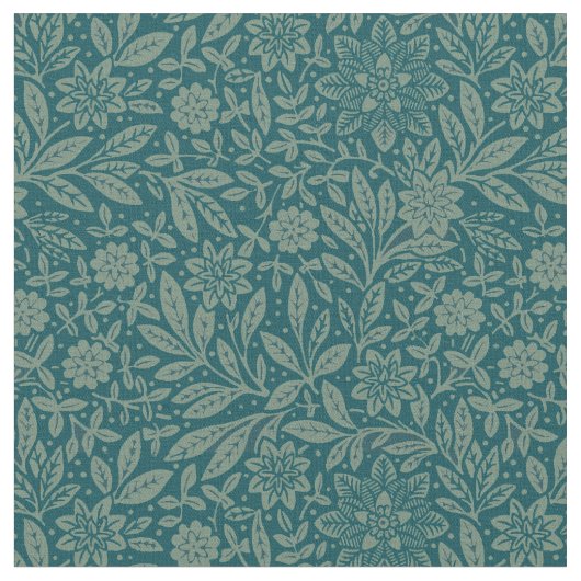 Foliage & Floral patroon Stof (Close Up)