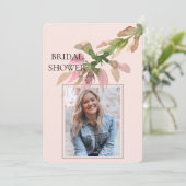 Foliage Foto Vrijgezellenfeest door Mail Soft Tone Kaart (Staand voorkant)