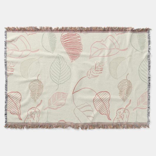 Foliage Fusion Hoesje Deken (Voorkant)